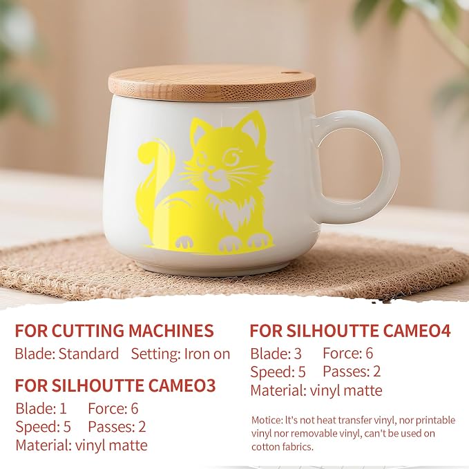 IModeur Glossy Yellow Permanent Vinyl - Image 3