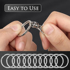 Bonison 50 PCS Keychain Making Kit - Image 5