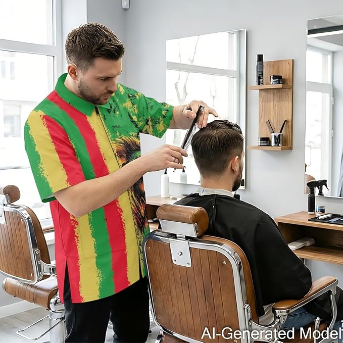 Professional Grooming Smock Unisex, Water Resistant Anti-Static | Hairdresser - Image 2