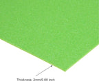 uxcell Green Shiny EVA Foam Sheets 11 x 8 Inch 2mm Thick - Image 3