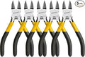 BOOSDEN 5" Wire Cutters, 5 Pack, Precision Cutting Pliers, Ultra Sharp Wire by BOOSDENMakingYourLifeEeasier
