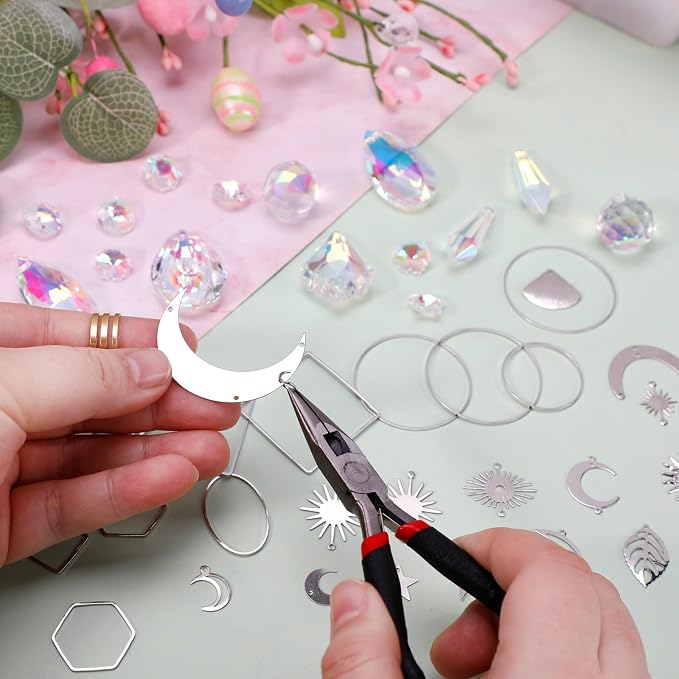 228pcs Sun Catcher Kits for Adults, DIY Arts and Crafts for Women | Prism - Image 7
