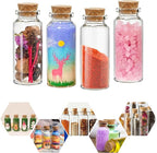 Kingrol 70 Pack 30ml Cork Stoppers Glass Bottles, Wishing Bottles - Image 5