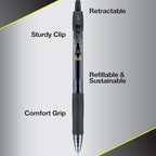PILOT G2 Retractable Premium Gel Ink Roller Ball Pens Fine Point Black Ink - Image 5