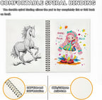 6" x 9" Sketch Book, Spiral Bound Sketch Pad, 50 Sheets 68lb/100gsm Acid-Free - Image 3