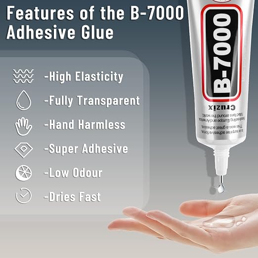 B-7000 Craft Glue for Jewelry Making, Clothes Shoes, Jewelry Making, Cell Phones - Image 3