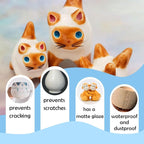 500ml Air Dry Clay Glaze, Air Dry Clay Varnish Can Not Only Used to Prevent - Image 5