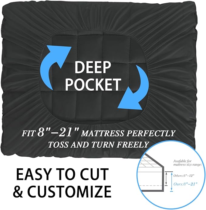 CYMULA Mattress Topper Queen Size - Image 6