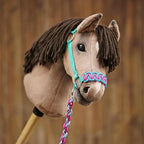 kullaloo DIY Hobby Horse Halter Kit Make Stick Horse Head Collars, Rope Halters - Image 8