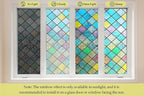 Bloss Stained Glass Window Film, 3D Rainbow Windows Privacy Film, Decorative - Image 4