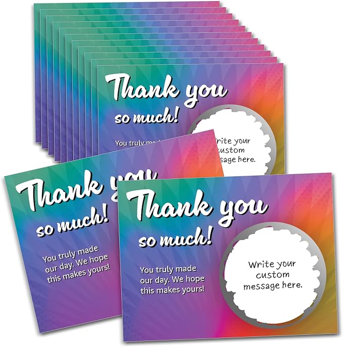 My Scratch Offs Small Business Thank you Promotion DIY Make Your Own Scratch by MyScratchOffs