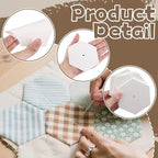 260 PCS Hexagon Piecing Paper Templates, Quilting Templates Accessories - Image 3