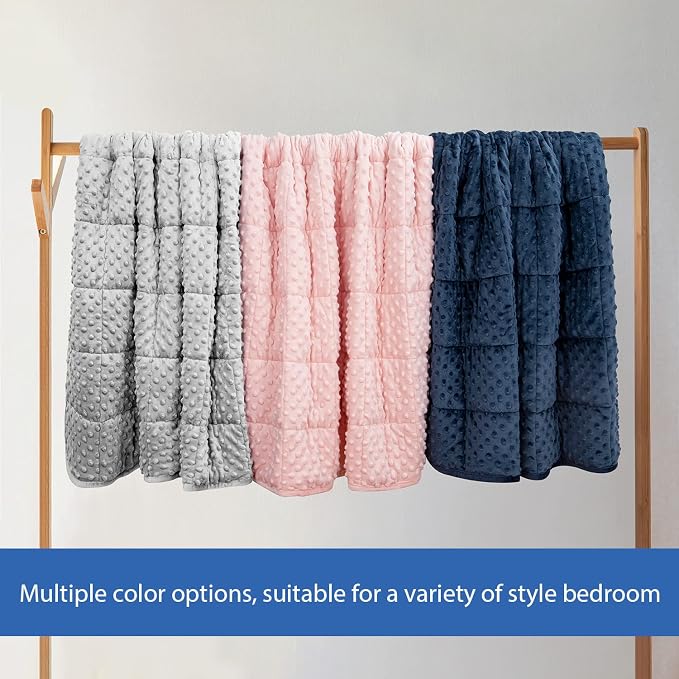 Huloo Sleep Weighted Blanket Twin 15lbs - Image 6