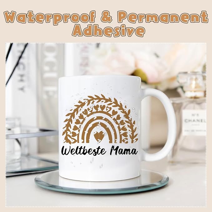 Geometric Boho Permanent Adhesive Vinyl 12 Sheets 12'' x 10'' | Geometric - Image 5