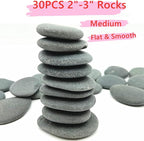 Lifetop 30PCS Painting Rocks, Decoration, Natural River Rocks - Image 3