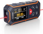 Dual Laser Measuring Tool, CIGMAN 393Ft Bilateral Laser Measurement Tool Color by CIGMAN