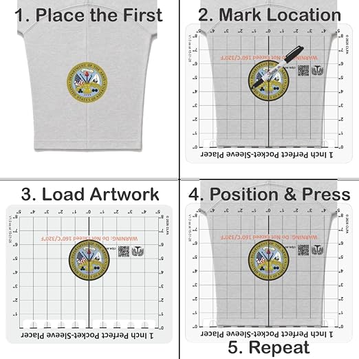 Heat Press Safe Pocket and Sleeve Placement Guide | Australian Designed and - Image 4