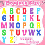Letter Stickers, 3D Self-Adhesive Alphabet Stickers - Image 2