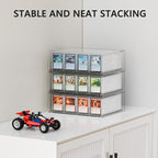 Trading Card Storage Box – Clear Large Card Organizer Holds 6400 Cards - Image 6