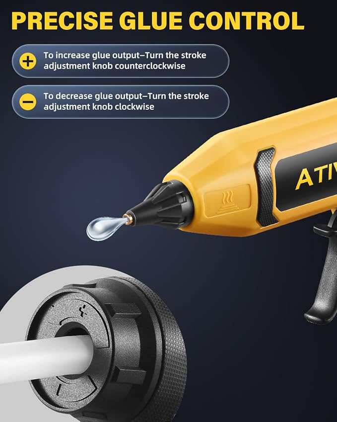100W Cordless Hot Glue Gun Compatible - Image 5