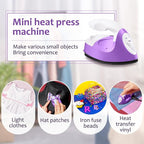 Honoson Mini Craft Iron Mini Heat Press Small Iron 3.93 x 2.36 x 2.76 in - Image 5