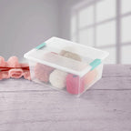 Sterilite 8-Pack Clip Box, Stackable Clear Plastic Bins - Image 5