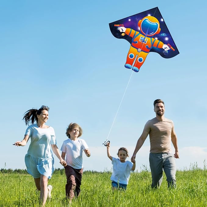 HONBO Large Delta Kite for Kids & Adults, Extremely Easy to Fly Kite for Beach - Image 5