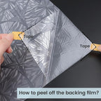 KESPEN Frosted Glass Window Privacy Film, Decorative Frost Window Clings - Image 7