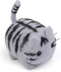 QMNNMA Felting Kit for Beginner, Tabby Cat Wool Felting Kit for Beginner | by Qmnnma