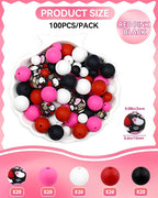 100PCS FIVEIZERO Silicone Beads - Image 2