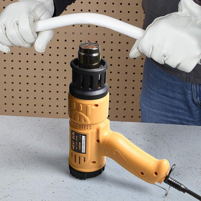 SEEKONE Heat Gun 1800W 122℉-1202℉（50℃- 650℃）Fast Heating Heavy Duty Hot Air Gun - Image 8