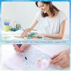 RoundFunny 8 Set Paint by Numbers Kit - Image 5