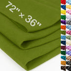 XSEINO Campsite Green Large Felt Fabric 72" X 36 ", 1.4 mm Thick Soft Felt by XSEINOiscreating%EF%BC%81