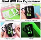 WRAPXPERT Glow in the Dark Permanent Vinyl Roll, Lime Green Glow in the Dark - Image 7