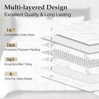 downluxe Weighted Blanket Queen Size, 15 lb Weighted Blanket - Image 4