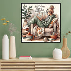 niurenmaoyi Reading Book Stamped Cross Stitch Kits - Image 5