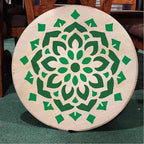 Stencils 4in 50pcs Craft Paint Template Reusable Plastic Templates Mandala - Image 4