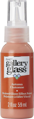 Gallery Glass, Autumn Stained Glass 2 fl oz Brilliant Smooth Finish Paint by GalleryGlass