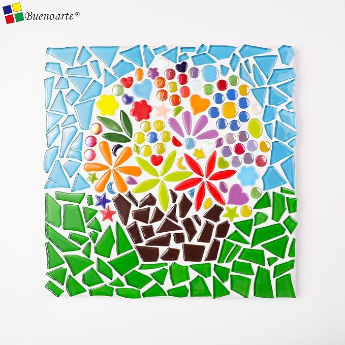 454g Petal Ceramic Mosaic Tiles - Image 3