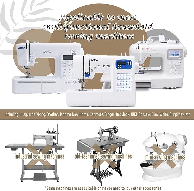 6 Pcs Free Motion Quilting Template Series - Image 6