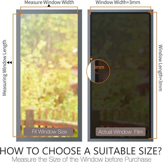 STATINT Privacy Window Film One Way Mirror Glass Tint Heat Control Sun UV - Image 5