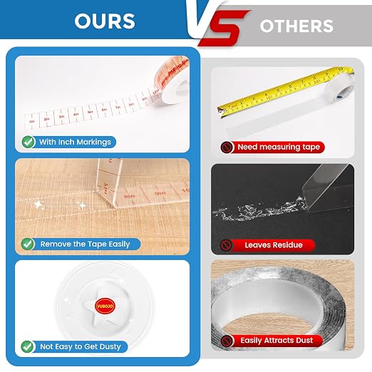 VUBOJO Nano Double Sided Mounting Tape - Image 3