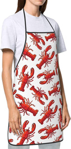 Apron Cooking Chef Work Shop Women Men Baking Decorations Painting Bbq Grilling - Image 4