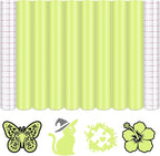 Tintnut Boho Permanent Vinyl 8 Sheets 12''x10'' Olive Green Adhesive Vinyl | by Tintnut