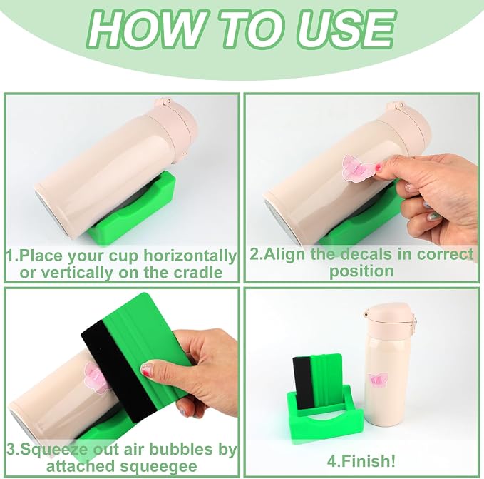 Silicone Cup Cradle for Tumblers, Tumbler Holder for Crafts - Image 4