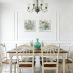 JAPO ART Turquoise Shell Pictures Modern Seashell - Image 5