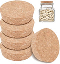 BENECREAT 6pcs Cork Bottle Stoppers, Tapered Design, 3.15in Diameter, by BENECREAT