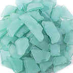 Keedolla 15 Oz Sea Glass for Crafts, Flat Frosted Seaglass Pieces Decor Crushed by Keedolla