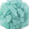 Keedolla 40oz Sea Glass Pieces for Crafts, Crushed Seaglass Pieces Bulk Flat by Keedolla