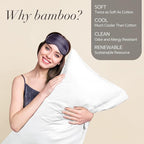 BEDELITE Body Pillow Cover, Rayon Made from Bamboo, Cooling Body Pillow - Image 2